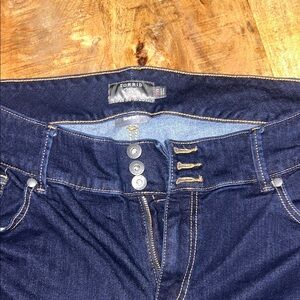 Torrid High Rise Dark Indigo Jeggings